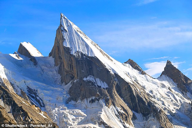 Laila Peak (6,096 m) in Khuspang Camp, Hushe Valley near Gondogoro Glacier