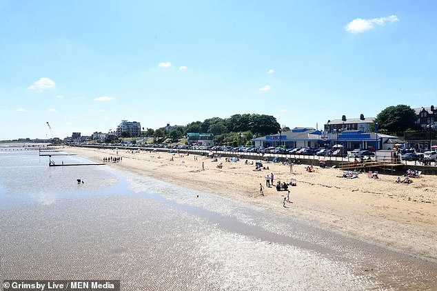 Pictured: Cleethorpes Beach