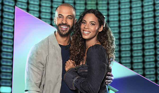 Marvin and Rochelle Humes.