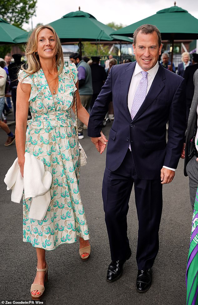 The couple have already made the debut at a number of high society events. Pictured attending Wimbledon together last year
