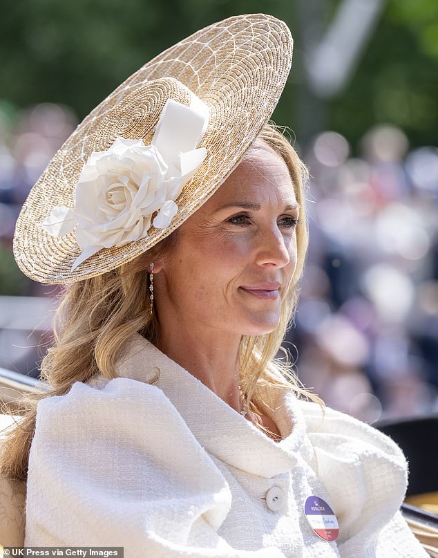 Last week, Harriet seemed to have been given the ultimate symbol of royal approval as she arrived at Ascot in the official carriage procession with senior royals