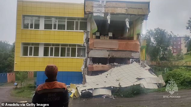 Pictures show the devastation caused by the huge earthquake Kamchatka, Russia