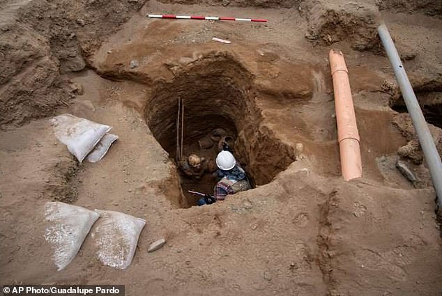 The project's lead archaeologist says this is likely part of a larger burial complex hidden beneath the city