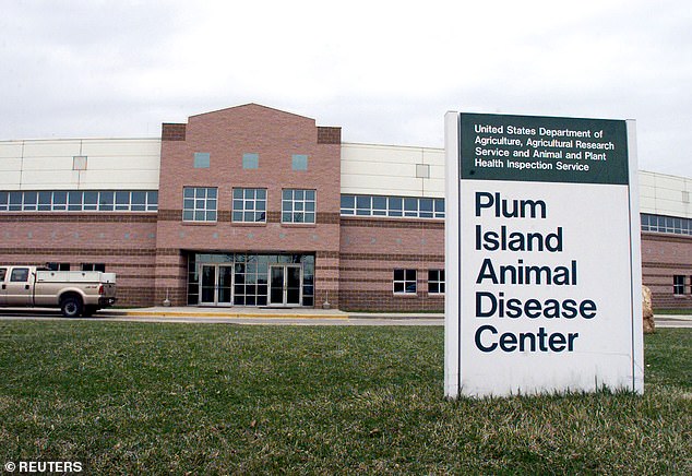 Plum Island Animal Disease Center, an off-limits federal research facility established in 1954.