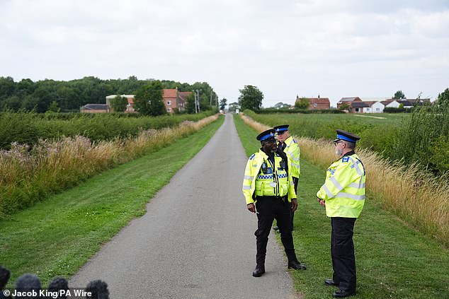 On Thursday, Leicestershire Police said the suspect had been arrested on suspicion of administering poison or a 'noxious thing' with intent to injure, aggrieve or annoy