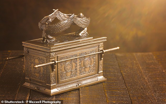 According to scripture, Moses placed the Ten Commandments inside the Ark , which was kept in the Tabernacle, a portable sanctuary built shortly after the Israelites' Exodus from Egypt , traditionally dated by some scholars to around 1445 BC