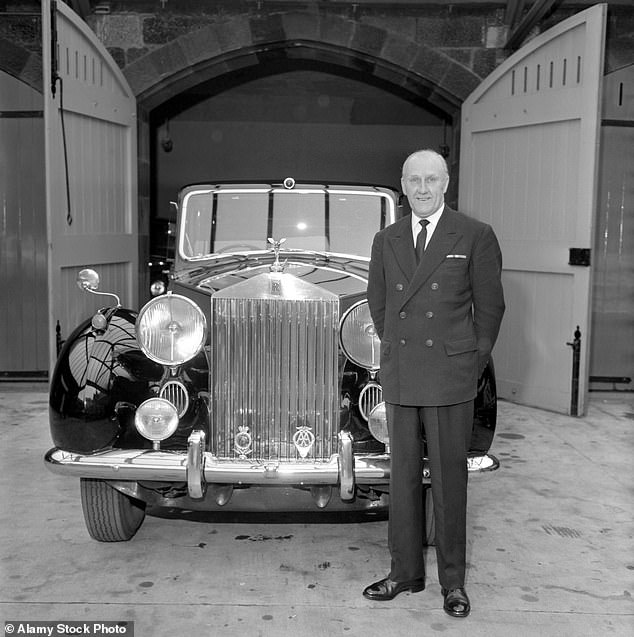 Chauffeur Alex Callender (pictured) was at the wheel and armed royal protection officer Inspector James Beaton was in the passenger seat during the terrifying incident