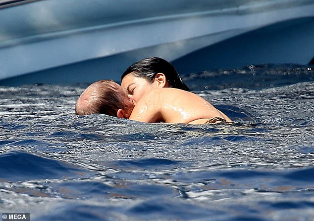 Because the duke, pictured kissing a woman in the sea off Corsica in 2011, has never been disciplined, Andrew Lownie writes, he knows he can behave exactly as he wishes