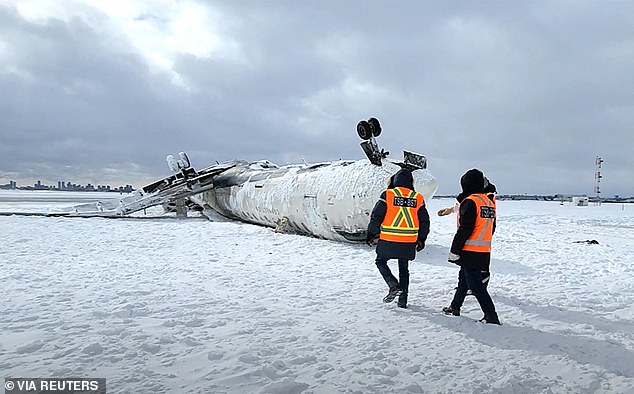 Dozens were hospitalized, but miraculously, all 76 passengers and four crew members survived the horrific crash