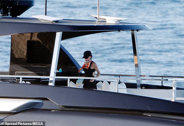 She went to a different part of the boat to read