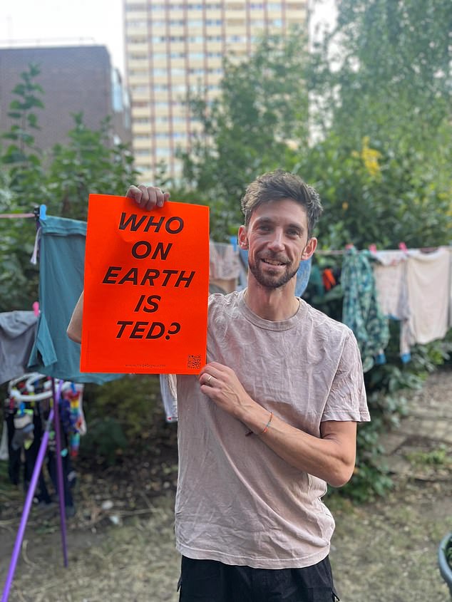 Ted's website proclaims: 'Ted for Bethnal Green West¿ standing for our community, not a political party'
