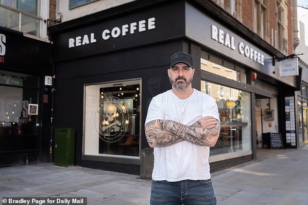 McCormack (pictured) is determined he will not sit back and watch his town go to the dogs