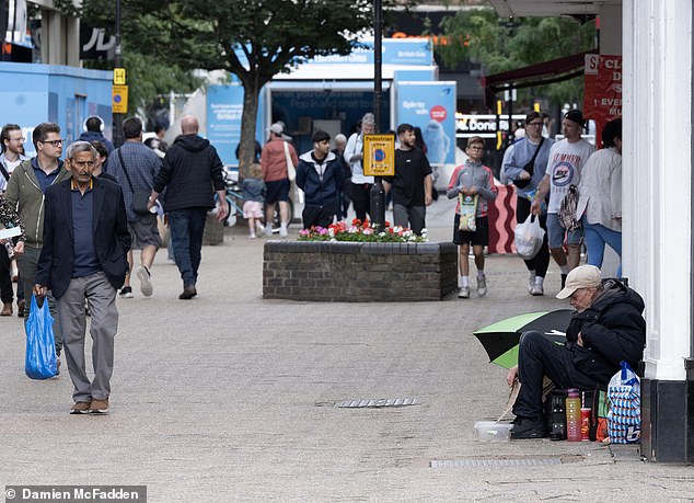 McCormack told The Daily Mail that many people have admitted to him that they 'won't come to Bedford (pictured) because the town centre looks like a s***hole and is dangerous'