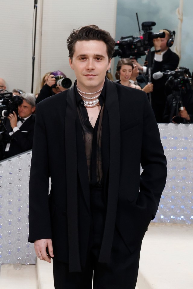 Brooklyn Beckham at the Met Gala.