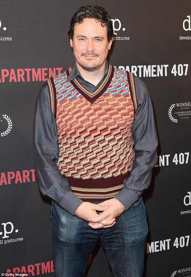 Olds at the premiere of Apartment 407 in Los Angeles in 2018, during the same time when he was engaged in violent sexual encounters with Jane Doe #6, one of his rape accusers