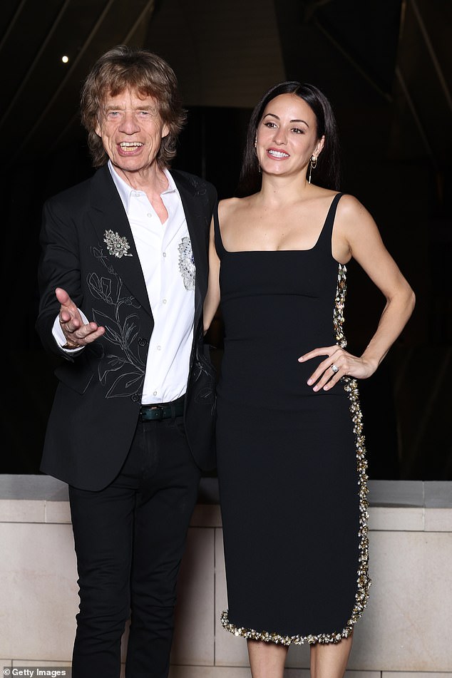 Mick and Melanie attend an event at Fondation Louis Vuitton on July 25, 2024