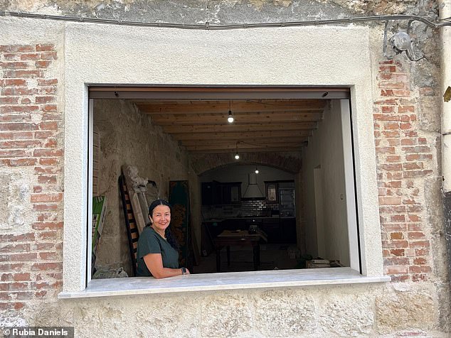 No regrets: Rubia Daniels told the Daily Mail she has no regrets about buying ¿1 houses