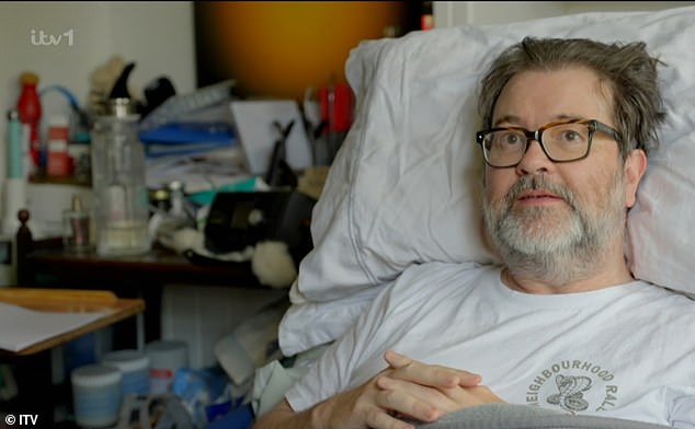 The TV presenter was left the mammoth bill after Derek fought a brave four-year battle against Covid before tragically passing away in January last year