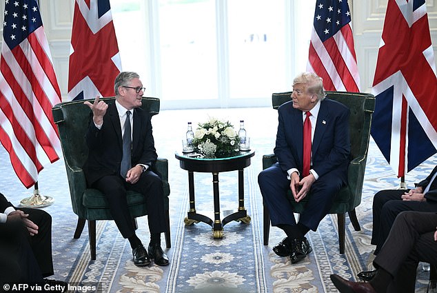 The president advised his 'not too liberal' friend to cut taxes and immigration if he wanted to beat Nigel Farage at the next election.