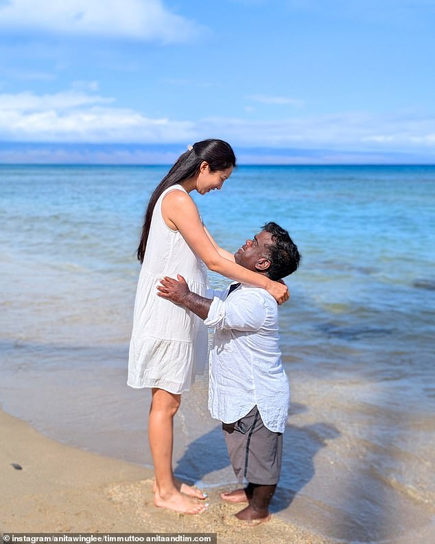 Businesswoman Anita confessed that their height difference was an issue for her at first and saw her future husband as a 'great friend'