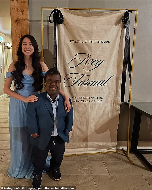 The duo - who constantly tell those online that they 'are not an AI-generated image' - are now sharing their unconventional story on their own website to prove love does come in all shapes and sizes