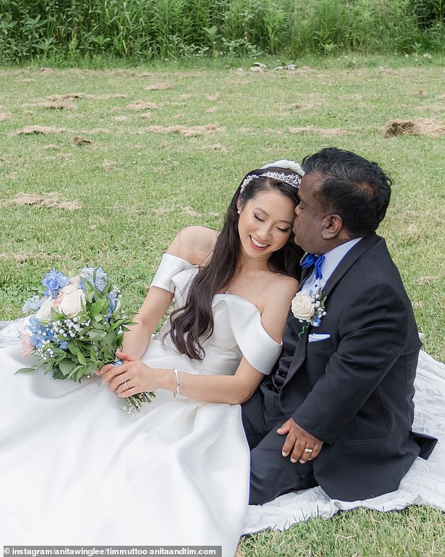 Loved up! Anita said the love story of Australian motivational speaker Nick Vujicic, who was born with no arms and legs, and his wife Kanae inspired her