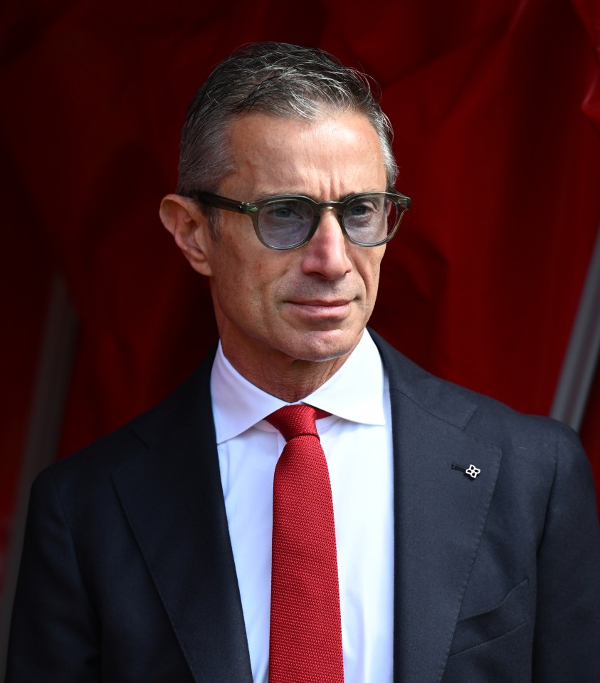 Andrea Berta, Arsenal Sporting Director.