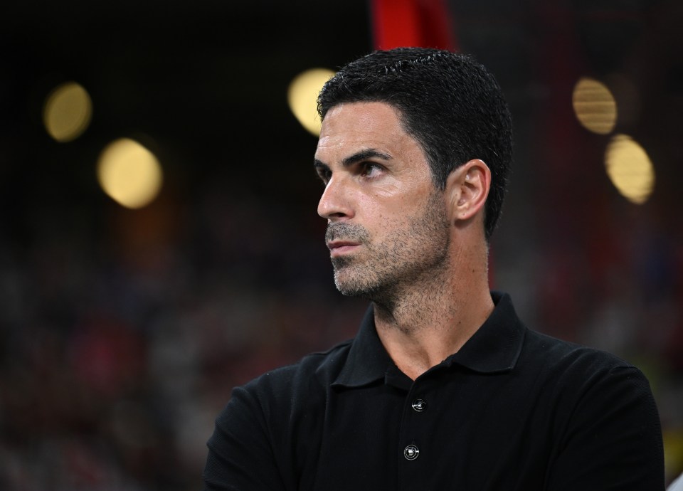 Mikel Arteta, Arsenal manager.