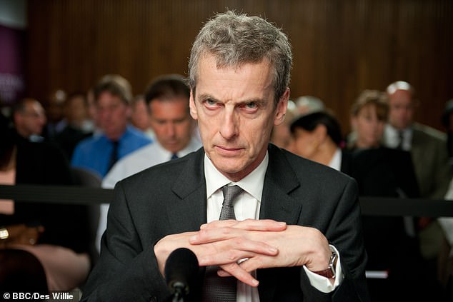 In 2023, it emerged that popular British sitcoms ¿ including comedies Yes Minister and The Thick Of It ¿ were marked as 'key texts' for white nationalists and supremacists. Pictured: Peter Capaldi as Malcolm Tucker in The Thick Of It