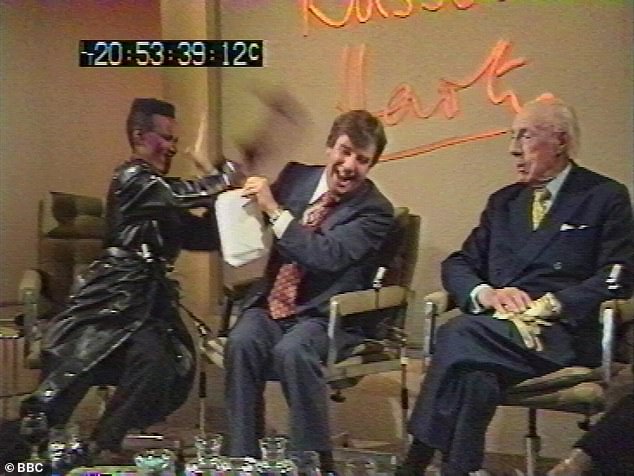 While Grace Jones is known for her unpredictable interview style no one could have foreseen her attacking talk show host Russell Harty in 1981