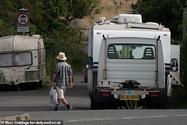 To many locals, the length of time the caravan towns have been allowed to exist severely rankles them