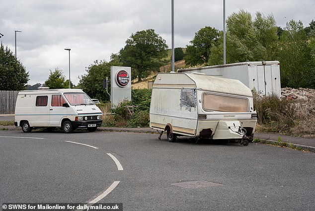 2024: Local residents said they were fed up with the hippies' antisocial behaviour