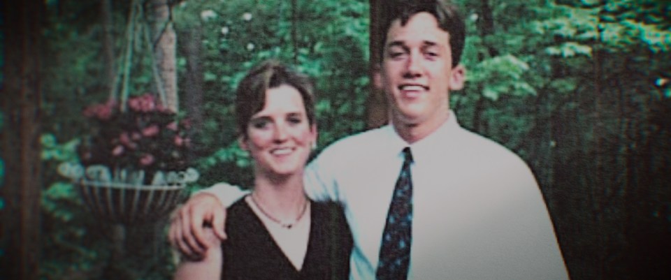 Photo of Amy Bradley and a man.