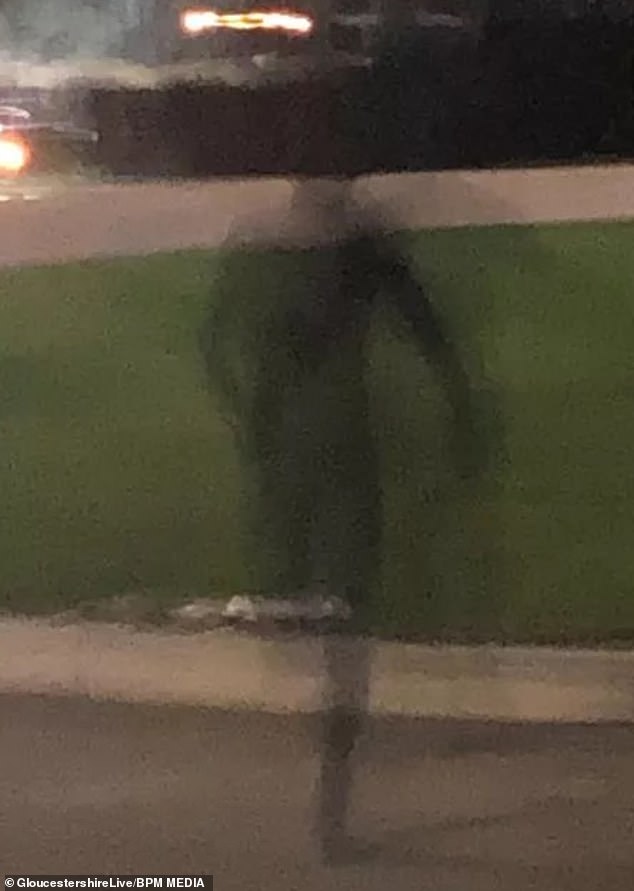 In October 2023, a gimp sighting  (pictured) was recorded by trick-or-treaters in Gloucester, who spotted a figure clad head-to-toe in black as they celebrated Halloween