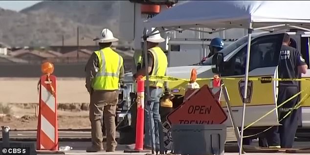 On the same day as the tragedy, the Industrial Commission of Arizona - along with partner agencies - launched an investigation into whether there were safety violations at the site (pictured)