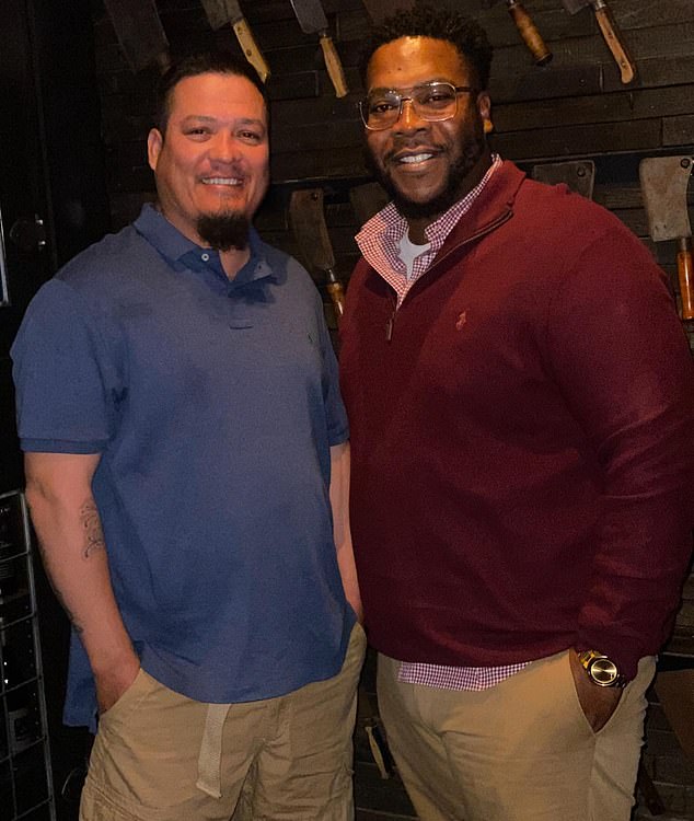 Nate Costly (right), a childhood friend of Baquera (left), organized a vigil on Friday to honor his memory and mourn his sudden passing. Baquera leaves behind two sons and a daughter