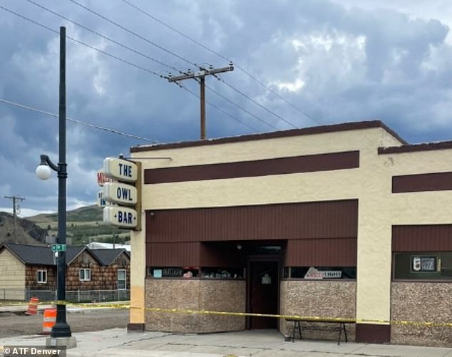 The shooting unfolded at 10:30am on Friday at the Owl Bar in Anaconda, Montana (pictured). Four people, including a bartender, were killed