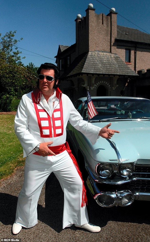 BEFORE: For years, the sprawling property was the beloved project of Elvis superfan John Turner, who poured his heart and soul into creating a 'mini-Graceland'
