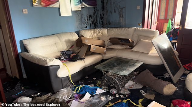 When John developed dementia, he rented out the property which was then left to rot