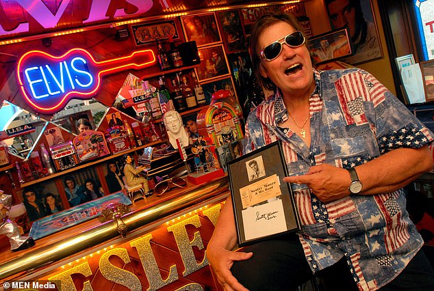 BEFORE: John spoke to the Daily Mail in 2008 about his obsession with Elvis saying: 'I've been devoted to him since I first heard his music'