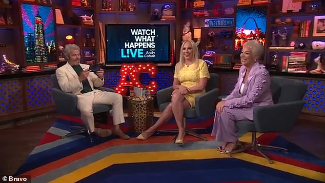Denise told host Andy Cohen: 'Obviously, on pain of death can I talk about that episode, but being her mother-in-law is a role that I am glad I lost'
