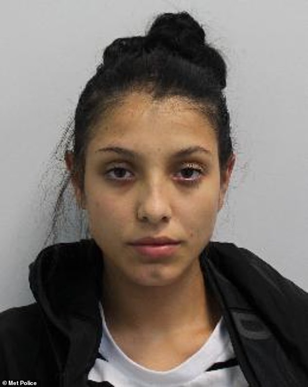Mirica (pictured) claimed, through an interpreter, that the things she stole were for personal use