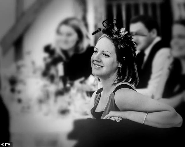 Lucy Letby at the wedding of Dawn, a close childhood friend who was so convinced of Letby’s innocence that she arranged for her to be there