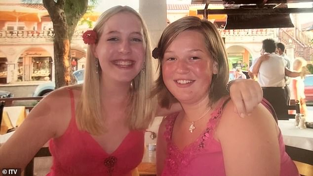 Also interviewed for the show is Dawn – who did not wish her surname to be used. She is a close childhood friend of Letby who has stood by her despite her conviction and is convinced of her innocence. Pictured: Dawn and Letby