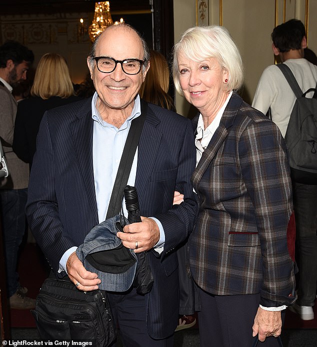 Sir David with wife Sheila Ferris. The couple will celebrate their milestone 50th wedding anniversary in 2026