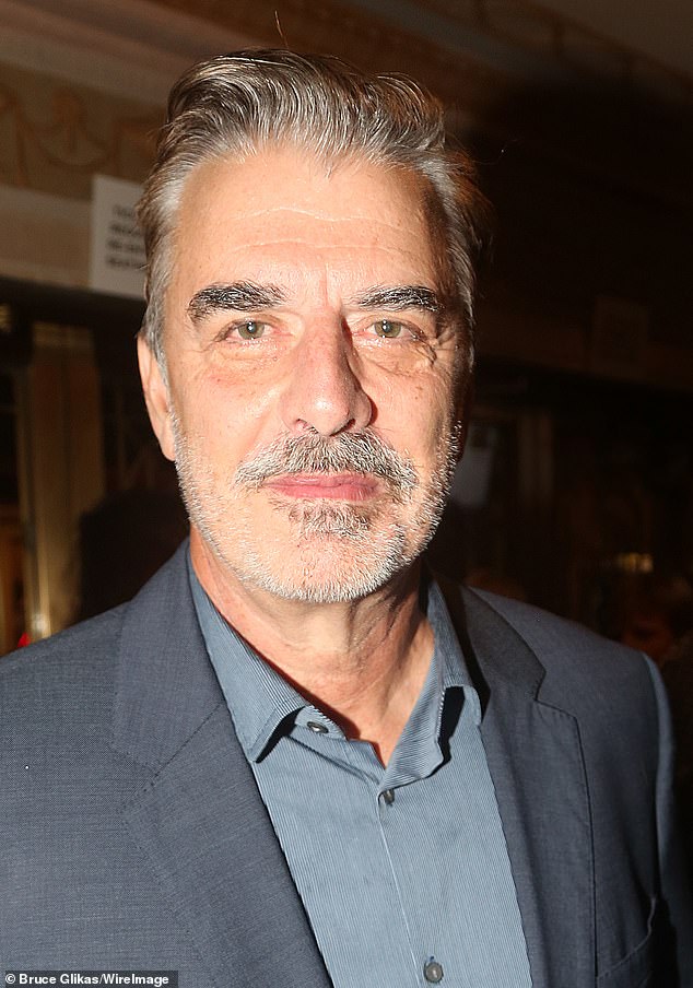 Sex and the City star Chris Noth is better known for his luscious salt and pepper hair than this bald do which he unveiled during the Covid-19 pandemic