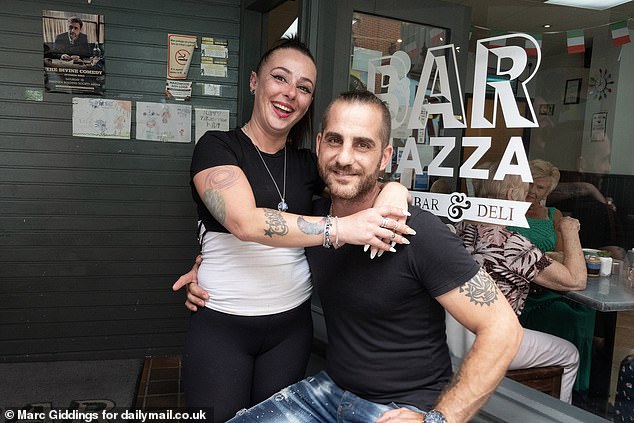 Antonio Campo and Rosy Ferrara said customers tell them they are 'too scared' to go to the high street anymore