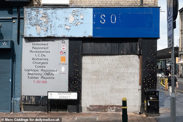 The high street was once full of cafes and 'was a good place to go out' but now has no pull, locals say