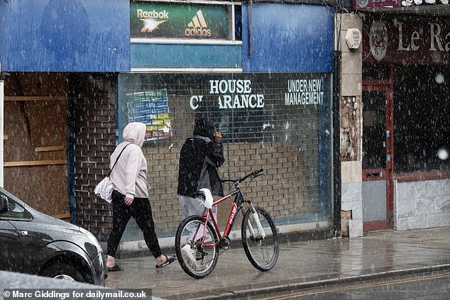 The woman told the Daily Mail of how she had found herself walking up and down the high street trying to find a single clothes shop for her to buy her daughter a t-shirt