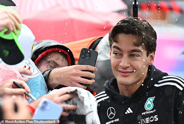 Russell does not yet have the level of fandom as some drivers but is growing in this regard